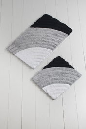 Mijölnir Juego de alfombras de baño Well - Grey
